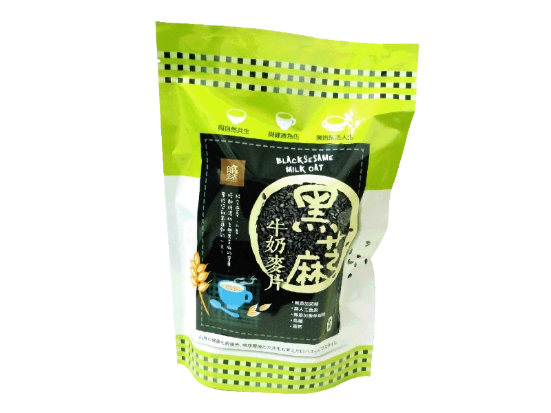 黑芝麻牛奶麥片300g