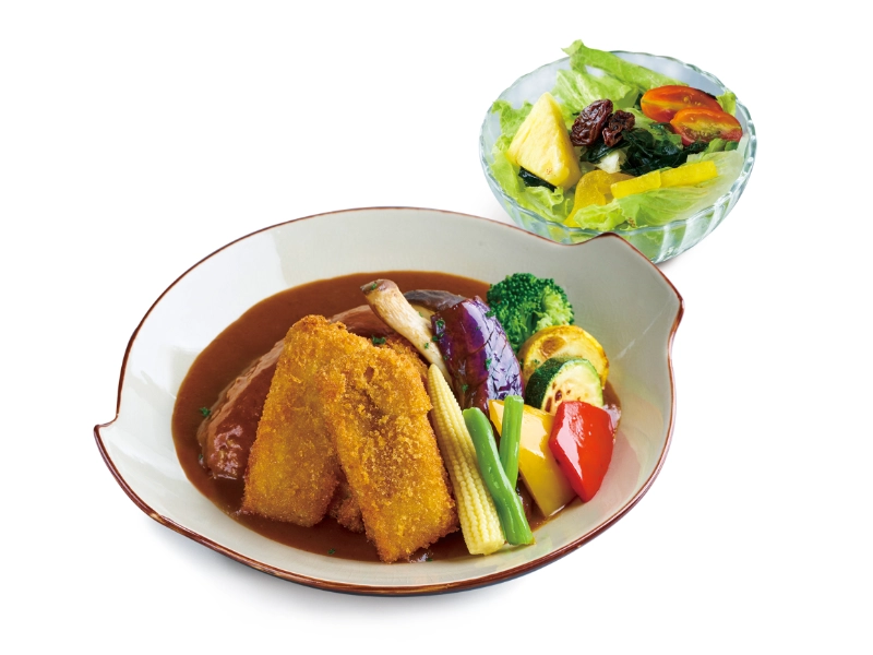 野菜酥脆勝咖哩