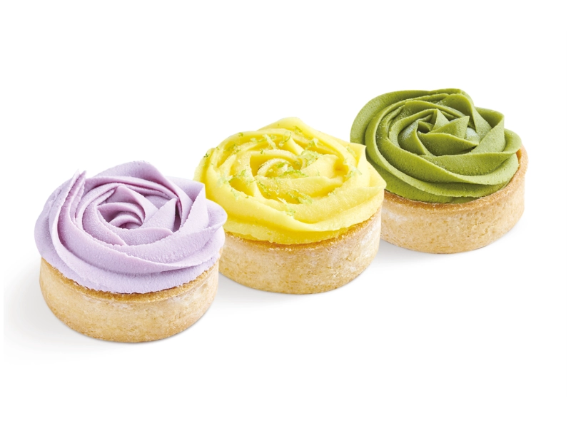 玫瑰塔派(紫芋/檸檬)