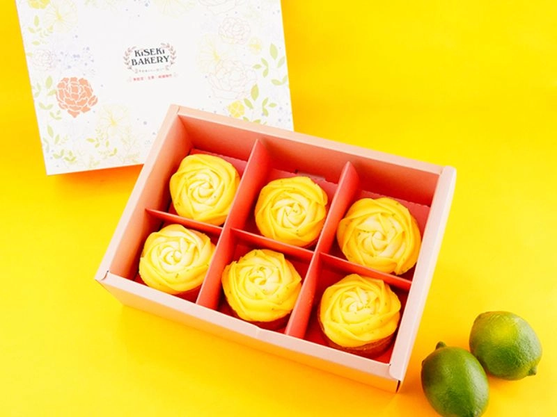 玫瑰塔禮盒 檸檬口味 6入