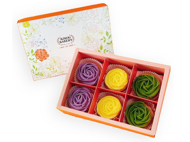 玫瑰塔禮盒(綜合:抹茶/紫芋/檸檬)