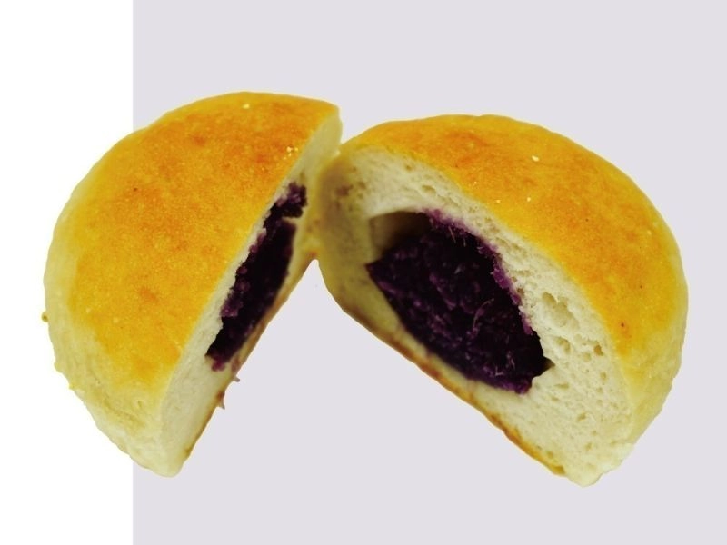 紫薯米包