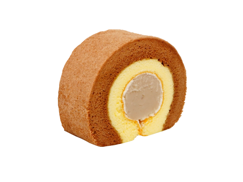 可可芋頭雙色蛋糕捲 