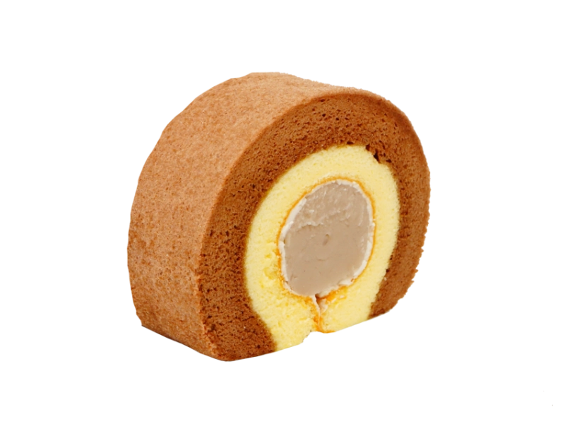 可可芋頭雙色蛋糕捲 